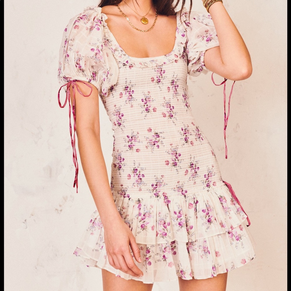 LoveShaxkFancy x Aerin Violet Dress